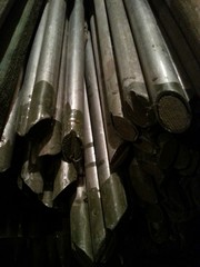 Трубы (стойки) алюминиевые диаметр 32 мм толщина 2.5 мм. длинной 155см
